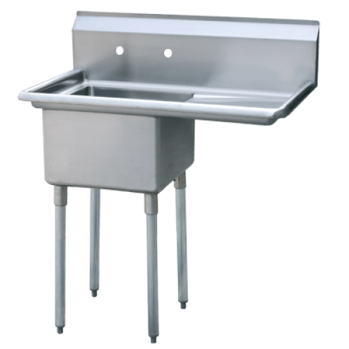 Atosa MRSA-1-R MixRite Sink, 1-compartment, 18" right hand drainboard