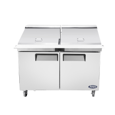 Atosa MSF8307GR Sandwich/Salad Mega Top Refrigerator, two-section, rear-mounted, self-contained refrigeration Atosa MSF8307GR Sandwich/Salad Mega Top Refrigerator, two-section, rear-mounted, self-contained refrigeration