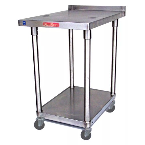 Saniserv MS163220SX 20" x 32" Stationary Equipment Stand for Soft Serve Machines, Undershelf Saniserv MS163220SX 20" x 32" Stationary Equipment Stand for Soft Serve Machines, Undershelf