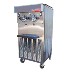 Saniserv 424 Soft Serve/Yogurt Twin Freezer - (2) Heads, 20 qt Mix Capacity/Side, Stainless Saniserv 424 Soft Serve/Yogurt Twin Freezer - (2) Heads, 20 qt Mix Capacity/Side, Stainless