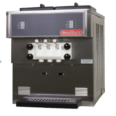 Saniserv 501 Soft Serve/Yogurt Twist Freezer, 2 Heads, (1) 2 HP, 208 230/60/1PH Saniserv 501 Soft Serve/Yogurt Twist Freezer, 2 Heads, (1) 2 HP, 208 230/60/1PH