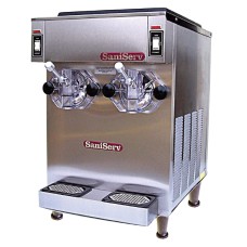 Saniserv 791 Margarita Machine - Double, Countertop, 256 Servings/hr., Air Cooled, 208/230v/1ph