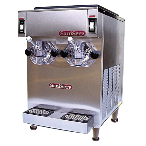 Saniserv 791 Margarita Machine - Double, Countertop, 256 Servings/hr., Air Cooled, 208/230v/1ph
