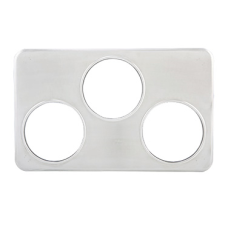 Winco ADP-666 Adapter Plate w/ (3) 6 3/8", Stainless Winco ADP-666 Adapter Plate w/ (3) 6 3/8", Stainless