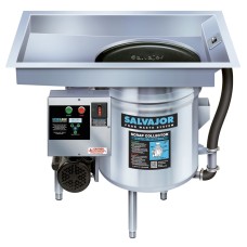 Salvajor P914 Food Scrapper / Waste Collector with Pot and Pan Basin - 3/4 hp, 230V, 3 Phase Salvajor P914 Food Scrapper / Waste Collector with Pot and Pan Basin - 3/4 hp, 230V, 3 Phase