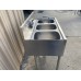 3-Compartment Underbar Sink