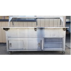 Duke 327-25SS-N7 74" Ice Assisted S/S Cold Food Pan Unit-NFS7 Duke 327-25SS-N7 74" Ice Assisted S/S Cold Food Pan Unit-NFS7