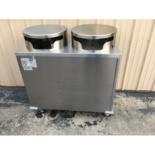 DELFIELD MOBILE PLATE DISPENSER MODEL# CAB2-1450ET, HEATED